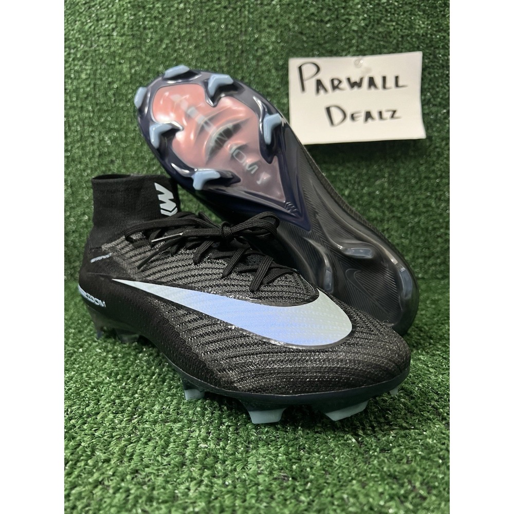 Nike Zoom Mercurial Superfly 10 Elite FG Black Shadow Pack Men's 9.5 FQ1454-001